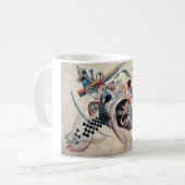 Kandinsky Compositie Abstract Koffiemok (Voorkant links)