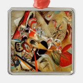 Kandinsky Compositie Abstract Metalen Ornament (Voorkant)