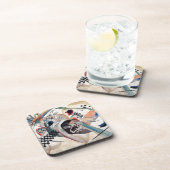 Kandinsky Compositie Abstract Onderzetter (Rechterzijde)