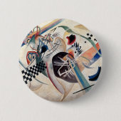 Kandinsky Compositie Abstract Ronde Button 5,7 Cm (Voorkant)