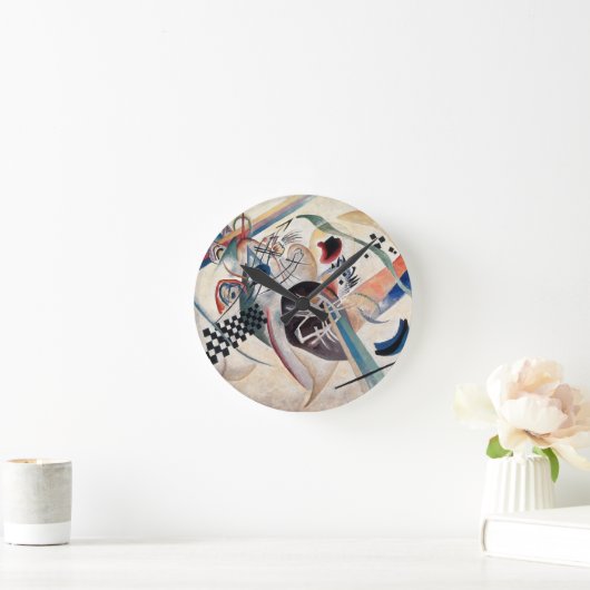 Kandinsky Compositie Abstract Ronde Klok (Huis)