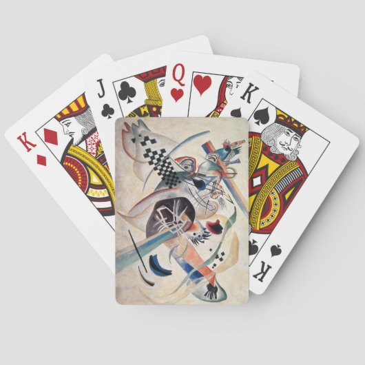 Kandinsky Compositie Abstract Speelkaarten (Achterkant)