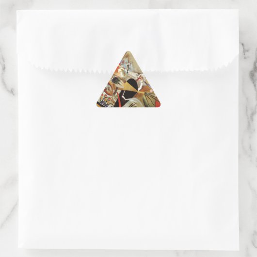 Kandinsky Compositie Abstract Sticker (Tas)