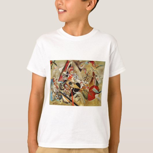 Kandinsky Compositie Abstract T-shirt (Voorkant)