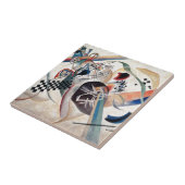 Kandinsky Compositie Abstract Tegeltje (Zijkant)