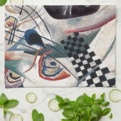 Kandinsky Compositie Abstract Theedoek (Gevouwen)