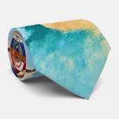 Kandinsky Compositie Abstracte Art Stropdas (Opgerold)