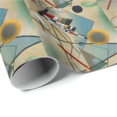 Kandinsky compositie abstracte schilderkunst cadeaupapier (Rol Hoek)