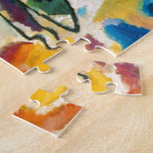 Kandinsky Compositie IV Abstract Kunstwerk Modern Legpuzzel (Zijkant)