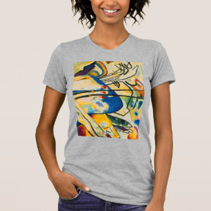 Kandinsky Compositie IV Abstracte Art Heather Gray T-shirt