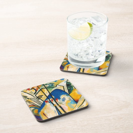 Kandinsky Compositie IV Bier Onderzetter (Rechterzijde)