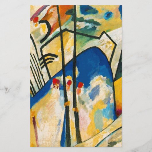 Kandinsky Compositie IV Briefpapier (Voorkant)