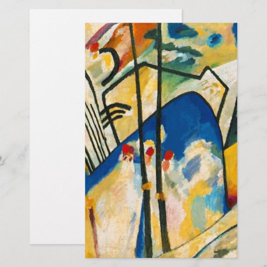 Kandinsky Compositie IV Briefpapier (Voorkant / Achterkant)