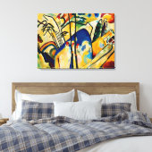 Kandinsky - Compositie IV Canvas Afdruk (Insitu (Slaapkamer))