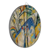 Kandinsky Compositie IV Dartbord (Voorkant Links)