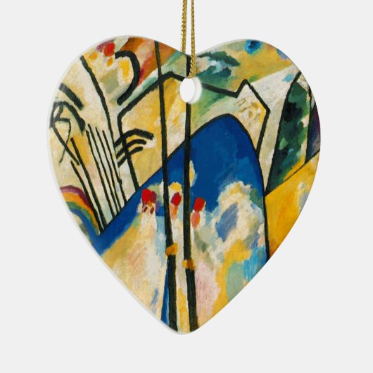 Kandinsky Compositie IV Keramisch Ornament (Rechts)