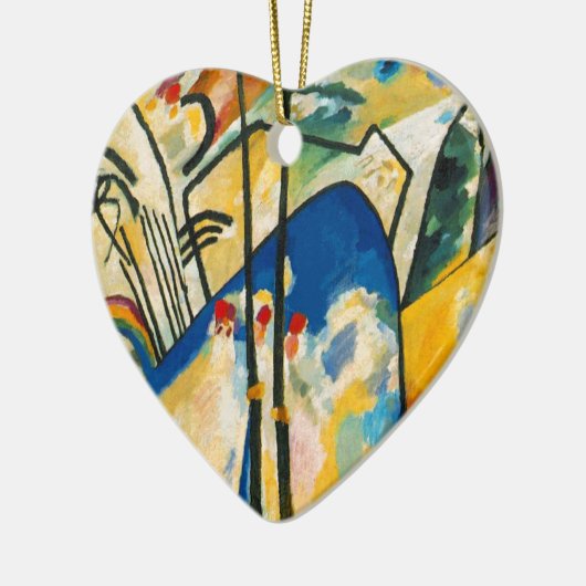 Kandinsky Compositie IV Keramisch Ornament (Links)