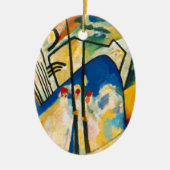 Kandinsky Compositie IV Keramisch Ornament (Voorkant)