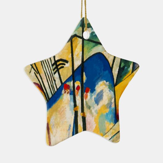 Kandinsky Compositie IV Keramisch Ornament (Rechts)