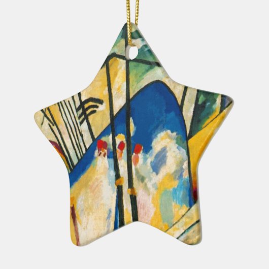 Kandinsky Compositie IV Keramisch Ornament (Links)