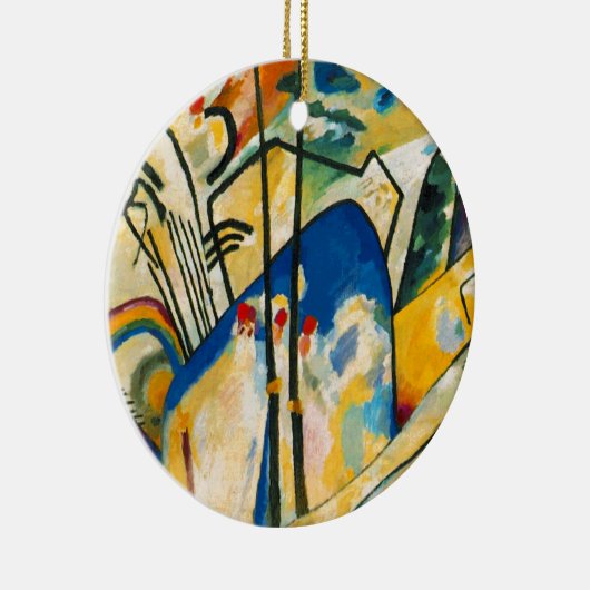 Kandinsky Compositie IV Keramisch Ornament (Rechts)