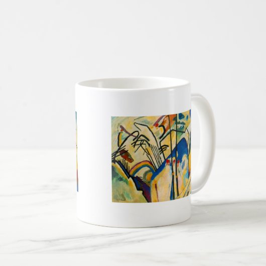 Kandinsky Compositie IV Koffiemok (Voorkant rechts)