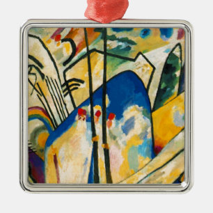 Kandinsky Compositie IV Metalen Ornament
