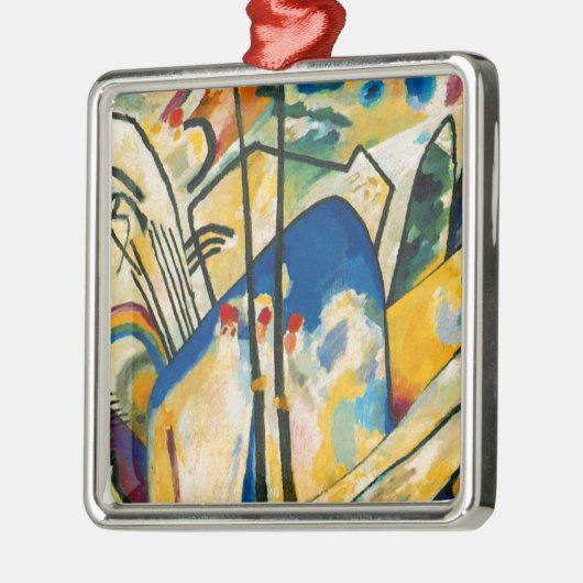 Kandinsky Compositie IV Metalen Ornament (Links)