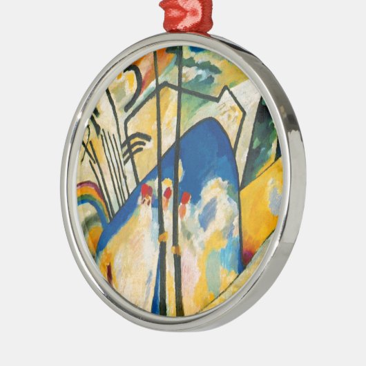 Kandinsky Compositie IV Metalen Ornament (Links)