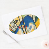 Kandinsky Compositie IV Ovale Sticker (Envelop)