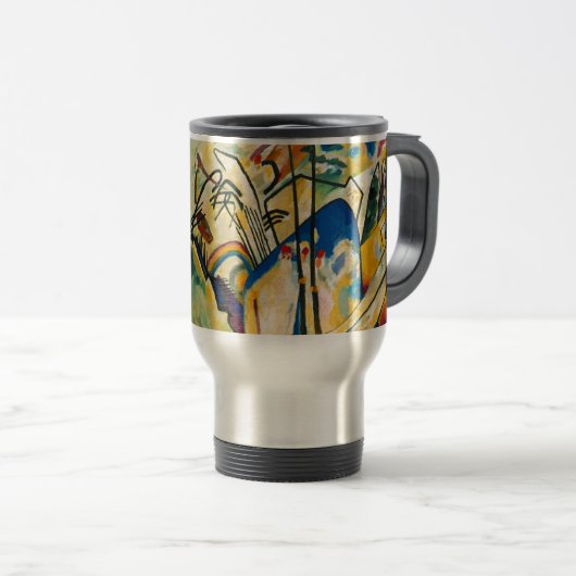 Kandinsky Compositie IV Reisbeker (Voorkant rechts)