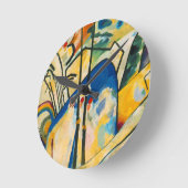 Kandinsky Compositie IV Ronde Klok (Hoek)