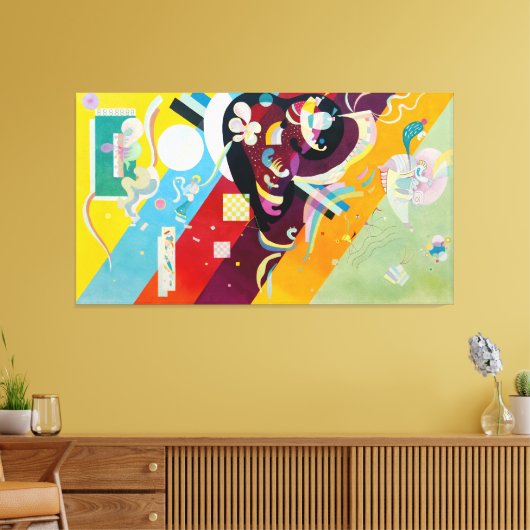 KANDINSKY - COMPOSITIE IX (COMPOSITIE 9) - 1936 CANVAS AFDRUK (Insitu (Woonkamer))