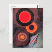 Kandinsky - Compositie met cirkels Briefkaart (Voorkant / Achterkant)