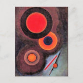 Kandinsky - Compositie met cirkels Briefkaart (Voorkant)