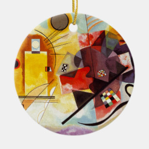 Kandinsky Compositie Red Yellow Blue Abstract Art Keramisch Ornament