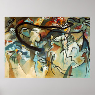 Kandinsky Compositie V Abstract Canvas Schilderen Poster