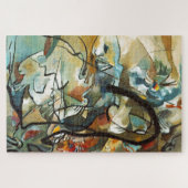 Kandinsky Compositie V Abstracte schilderkunst Legpuzzel (Horizontaal)