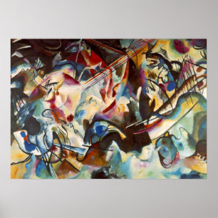 Kandinsky Compositie VI Abstract Canvas Schilderen Poster