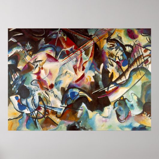 Kandinsky Compositie VI Abstract Canvas Schilderen Poster (Voorkant)