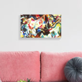 Kandinsky Compositie VI Canvas Print (Insitu (Woonkamer))