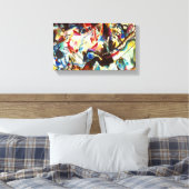 Kandinsky Compositie VI Canvas Print (Insitu (Slaapkamer))