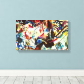 Kandinsky Compositie VI Canvas Print (Insitu (Houten vloer))