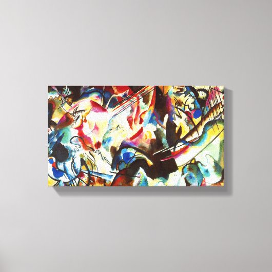 Kandinsky Compositie VI Canvas Print (Voorkant)