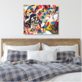 Kandinsky Compositie VII Abstract Schilderij Canvas Afdruk (Insitu (Slaapkamer))