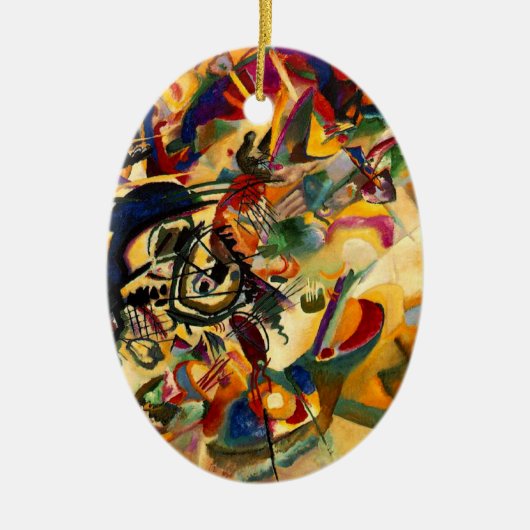 Kandinsky - Compositie VII Keramisch Ornament (Voorkant)