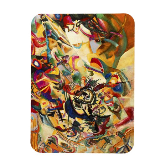 Kandinsky Compositie VII Magneet (Verticaal)