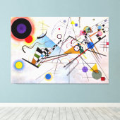 KANDINSKY - COMPOSITIE VIII - 1923 - Bauhaus - Canvas Afdruk (Insitu (Houten vloer))
