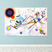 KANDINSKY - COMPOSITIE VIII - 1923 - Bauhaus - Canvas Afdruk (Insitu (Houten vloer))