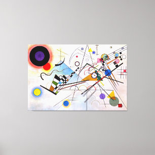 KANDINSKY - COMPOSITIE VIII - 1923 - Bauhaus - Canvas Afdruk
